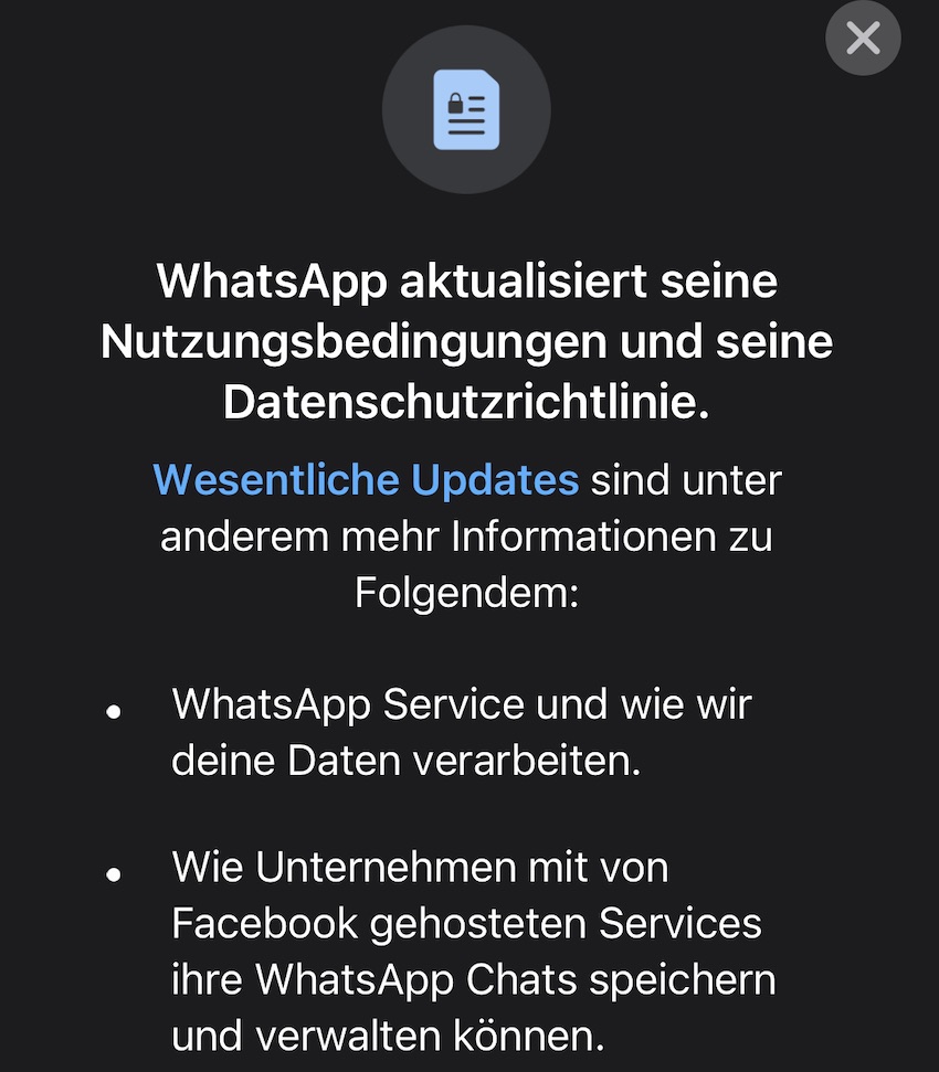 Die Neuen WhatsApp-Nutzungsbestimmungen Sind Da - RadioBlog.eu