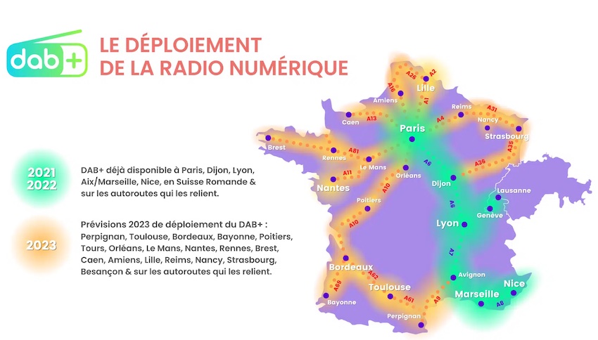 Frankreich: Nationale DAB+-Plattform Baut 2023 Technische Reichweite ...